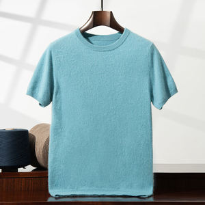 Venta al por mayor 100% algodón hombres camiseta personalizada impresa cuello redondo diseño con patrón personalizable camiseta - Product Image 2