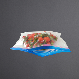 Sac alimentaire biodégradable à double fermeture éclair de haute qualité pour le stockage frais Sacs refermables écologiques - Product Image 3