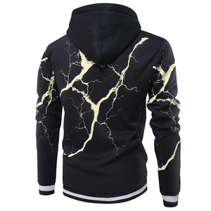 Sudadera con capucha extragrande bordada con logotipo personalizado 100% poliéster Jersey ropa de calle Sudadera con capucha informal de invierno para unisex - Product Image 5