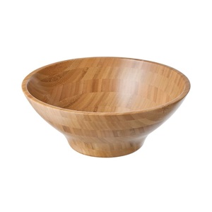 Cuenco de madera de Acacia con esmalte brillante para vajilla, cuenco redondo de buena calidad, tazón de aperitivos de madera para utensilios de cocina - Product Image 4