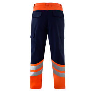 <b>Hi</b> <b>Vis</b> Winter Workwear Reflective polyester <b>Jackets</b> High Quality Construction <b>Orange</b> Safety <b>Jacket</b> - Product Image 6