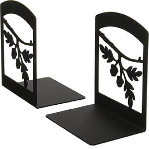 Cubic Shaped Office Desk <b>Decorative</b> Metal Black <b>Book</b> Ends <b>For</b> Home School Library <b>Book</b> <b>Shelf</b> Office <b>Decorative</b> <b>Book</b> Case - Product Image 3