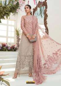 VENTA CALIENTE TOP EXIGENTE MEJOR CALIDAD NUEVO PAKISTANI TAMAÑO LIBRE DISEÑADOR DESPIECE DE FIESTA ROPA CASUAL MUJER LISTO PARA USAR VESTIDO OEM - Product Image 4