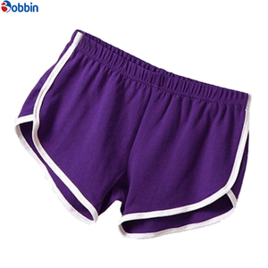 Shorts d'été pour femmes de qualité supérieure BOBBIN INDUSTRIES, taille plus, couleur unie, pantalon de yoga de plage, élastique, séchage rapide, respirant - Product Image 5