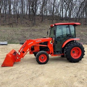 Tracteur agricole Kubota LA1055 avec option de cabine de moteur puissant et excellente puissance de levage pour les fermes - Product Image 4