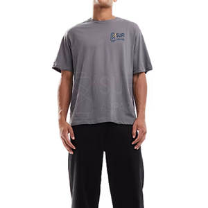 เสื้อยืดผู้ชายทรงโอเวอร์ไซส์ ผ้าคอตตอนถัก 100% ขนาดสั่งทำพิเศษ - เป็นมิตรกับสิ่งแวดล้อม ระบายอากาศได้ดี แห้งเร็ว แขนสั้น ผลิตตามสั่ง คุณภาพสูง - Product Image 2