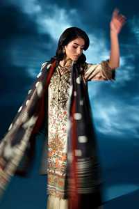 Moderno Anarkali Lehenga Choli de Chifón Bordado Largo con Adornos de Lujo para Mujer, Ropa de Fiesta - Product Image 5