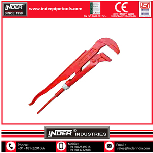 Meilleures ventes Meilleure clé à tuyau suisse à 90 degrés pour usage intensif Fabrication d'outils de quincaillerie de qualité supérieure en Inde - Product Image 4