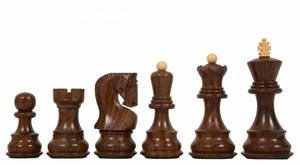 Juego de Ajedrez Vintage Ruso Zagreb Staunton, Rey de 3.8 Pulgadas en Madera de Sheesham y Boj a Precio Económico - Product Image 4