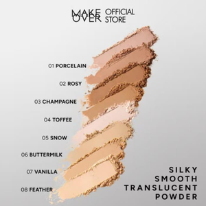 Poudre translucide soyeuse et lisse personnalisable OEM ODM MAKE OVER 02 Rosy 30 g REVAMP Formule soyeuse et lisse avec effet lissant des pores - Product Image 2