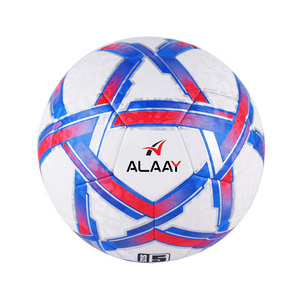Ballons de football officiels thermocollés sur mesure, taille 5, professionnels, en nylon, pour compétition en salle - Product Image 1