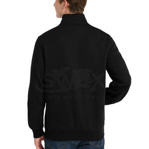 Sudaderas con cremallera completa para hombre con contraste de color de talla grande, ropa básica para hombre, sudaderas con cremallera completa - Product Image 2