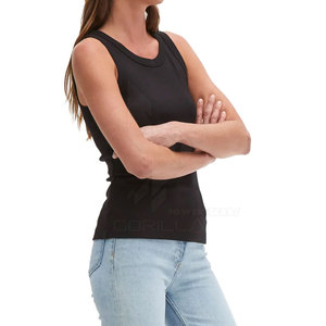 Camisetas sin Mangas Casuales para Mujer del Mejor Fabricante, Tejido de Punto Personalizable de Alta Calidad, Transpirable y Ecológico, Diseño Frontal Personalizado - Product Image 5