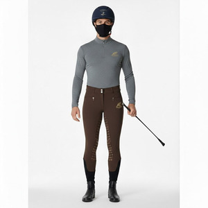 Pantalones de Montar a Caballo de Cintura Alta con Agarre Completo, Estilo Nuevo 2024, Pantalones de Montar para Mujer con Botones - Product Image 2