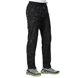 กางเกงขายาวผู้ชายยอดนิยม สตรีทแวร์ จ็อกเกอร์ พิมพ์โลโก้ตามสั่ง กางเกงฟิตเนสผู้ชาย ผ้าฝ้ายฟลีซ น้ำหนักเบา - Product Image 1