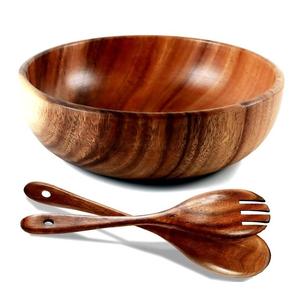 Tazón de Chocolate de Madera de Acacia Biodegradable y Ecológico Hecho a Mano Especial para Eid para Dulces y Frutos Secos - Product Image 1