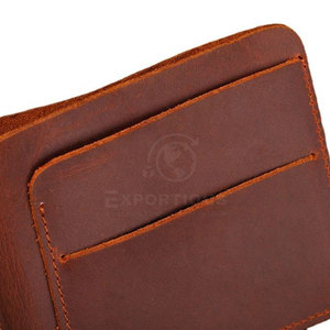 Tarjetero de Cuero para Hombre, Ligero, Hecho con el Mejor Material, Diseño Personalizable, Alta Calidad, Duradero, Razonable, al por Mayor - Product Image 3