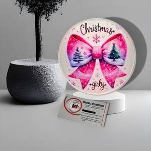 Herramienta de Belleza Personalizada de Acrílico con Forma de Corazón de Flor y Mariposa, Profesional, para Navidad, con Diseño de Moño, Ecológica, Reutilizable, de Marca Privada - Product Image 2