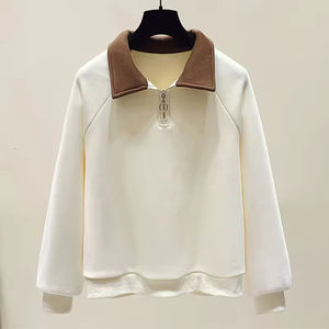 เสื้อฮู้ดผู้หญิงผ้าฝ้ายเนื้อนุ่ม ระบายอากาศได้ดี คุณภาพสูง สำหรับฤดูหนาว สวมใส่สบาย  รับสกรีนลายด้วยความร้อน  ผ้าฟลีซด้านหน้า ป้องกันการเกิดขุย - Product Image 6