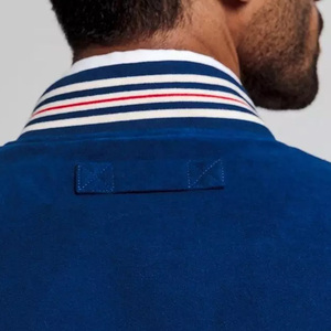 Wholesale Custom High Street Letterman <b>Baseball</b> <b>Bomber</b> <b>Jackets</b> Plus Size Men Winter Embroidered Eco-Friendly Breathable - Product Image 3