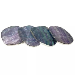 Wholesale New Arrival Custom Round Stone Coasters High Quality Home Decor and Party <b>Table</b> <b>Mat</b>/Pad for Weddings and Hotels - Product Image 1