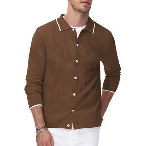 Homme pull tricots automne col rond coton respirant pull tricoté hommes vêtements hiver mode pull - Product Image 3