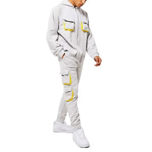 Ventes en gros de survêtements pour hommes, ensembles de jogging, vêtements de sport les plus vendus, ensembles de coupe-vent pour l'hiver - Product Image 4