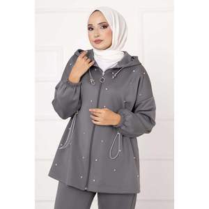 Conjunto de 2 piezas gris para mujer - Product Image 4