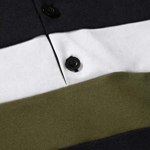 Polo de manga corta liso informal de último estilo personalizado para hombre, Polo de algodón 100% para hombre - Product Image 6