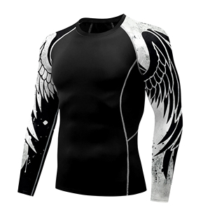 Best Selling Lightweight Gym Workout Rashguard Women's Jiu Jitsu Kimono Men's <b>BJJ</b> Short Sleeve for Boxing Martial Arts Wear - Product Image 4