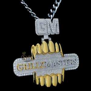 จี้เพชรมอยส์ซอไนท์แบบสั่งทำเครื่องประดับฮิปฮอปต้นแบบเงินแท้สำหรับงานปาร์ตี้และของขวัญ - Product Image 4