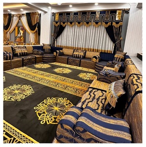 Sièges au sol orientaux, canapé ethnique, canapé Majlis arabe, canapé de style ottoman, ensemble Jalsa arabe, sièges au sol orientaux de luxe - Product Image 1