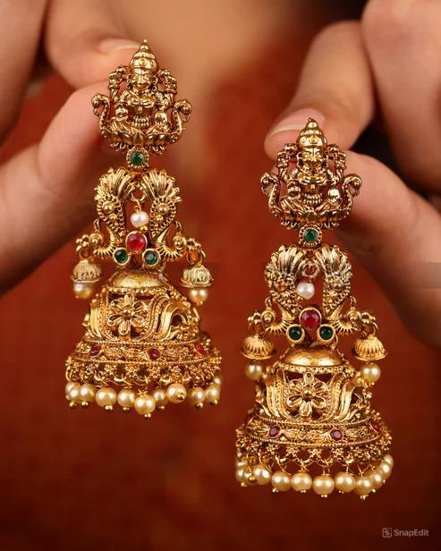 earrings indian wear