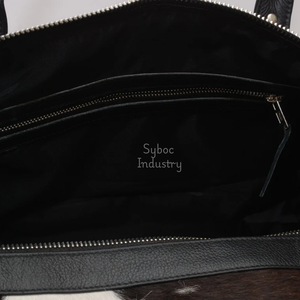 กระเป๋าทรงดัฟเฟิลกระเป๋าหนังวัวแท้สำหรับเดินทางใหม่กระเป๋าวีคเอนเดอร์ของขวัญที่สมบูรณ์แบบสำหรับเขาและเธอ - Product Image 3