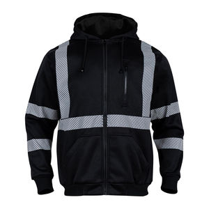 Chaqueta DE SEGURIDAD aislada de alta visibilidad para el trabajo de invierno y la visibilidad nocturna Chaqueta de seguridad ligera con impresión de logotipo personalizado - Product Image 1