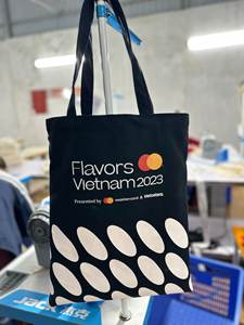 High Quality Custom Printed Logo <b>Canvas</b> <b>Tote</b> <b>Bag</b> Multi-Color Price Vietnam Origin for Shopping - Product Image 4