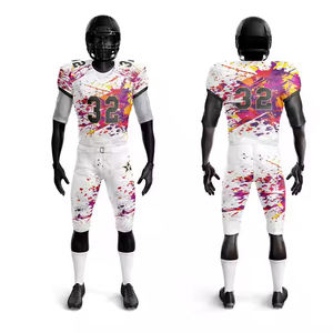 Uniforme de football américain à manches courtes personnalisé de haute qualité, meilleure vente et uniforme de sport à prix abordable - Product Image 4