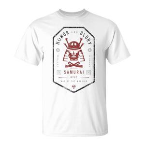T-Shirt Promozionale Streetwear con Spada Samurai Katana Ninja Giapponese Manga Anime - Product Image 1