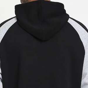 Panel Work Hoodies para hombres en color gris Panel negro Gym & Casual Wear Sudadera con capucha regular para la venta - Product Image 5