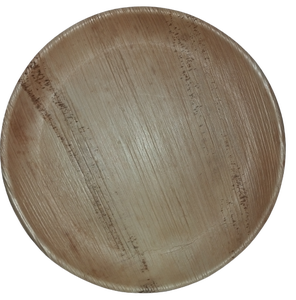 Feuille de palmier biodégradable écologique assiette à dîner jetable pour servir de la nourriture pour les mariages prix en magasin disponible - Product Image 4