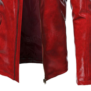 เสื้อแจ็คเก็ตหนังผู้ชายคอลเลคชั่นฤดูหนาวเสื้อแจ็คเก็ตหนังแท้สำหรับพนักงานหนังแท้ - Product Image 6