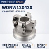 Disque de fraise à alimentation rapide réglable Arc CNC WDNW120420 WDNW140520 Lame OEM & ODM prise en charge