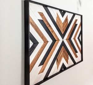 Tenture murale en bois de bonne qualité, pièce décorative élégante pour les intérieurs de maison et de bureau - Product Image 3