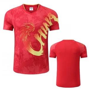 Camisetas de hombre 2024 verano último equipo camisetas de tenis de mesa pantalones cortos para hombres mujeres camiseta Logo fútbol - Product Image 2