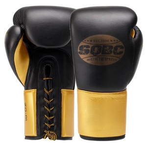 Guantes de boxeo de entrenamiento con cordones de 14oz, guantes de Kickboxing de nuevo diseño y guantes de competición de boxeo para profesionales - Product Image 1