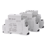 Relais temporisé miniature multifonction industriel RY-ELE RY531T220 pour rail DIN, étanche, SPDT, AC220V, réglable