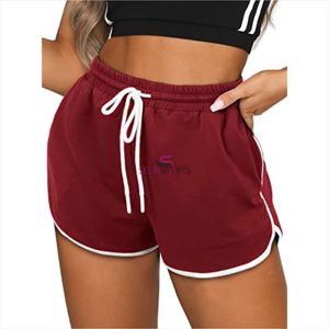 Pantalones cortos informales para mujer, Shorts con cordón impreso, moda de verano, venta al por mayor - Product Image 2