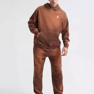 Conjunto Deportivo con Efecto Desgastado, Estilo Vintage, Material Suave, Ideal para Deportes, Gimnasio y Moda Diaria - Product Image 3