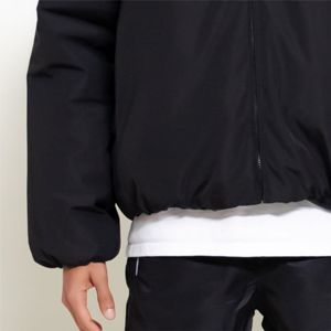 Veste universitaire à manches en cuir avec impression de lettres pour hommes Streetwear veste de baseball universitaire vintage unisexe manteaux - Product Image 6