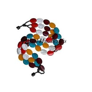 New Styla Hot Resin Beads Artesanía Moda Resina joyería Collares para mujeres Collar de resina disponible a precio para exportación - Product Image 6